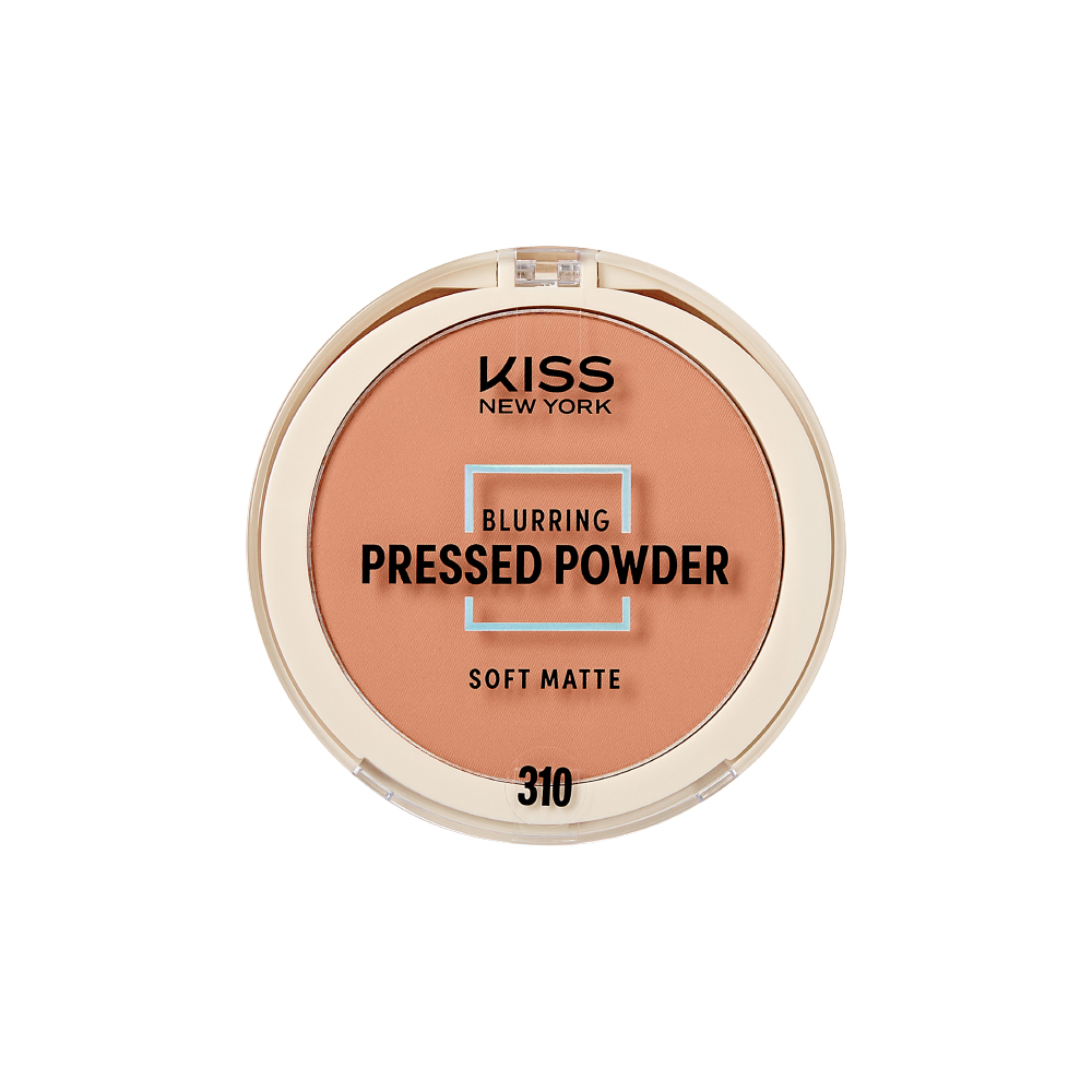 Soft Matte Pressed Powder Lightweight Blurring Setting Powder for Oily & Combination Skin